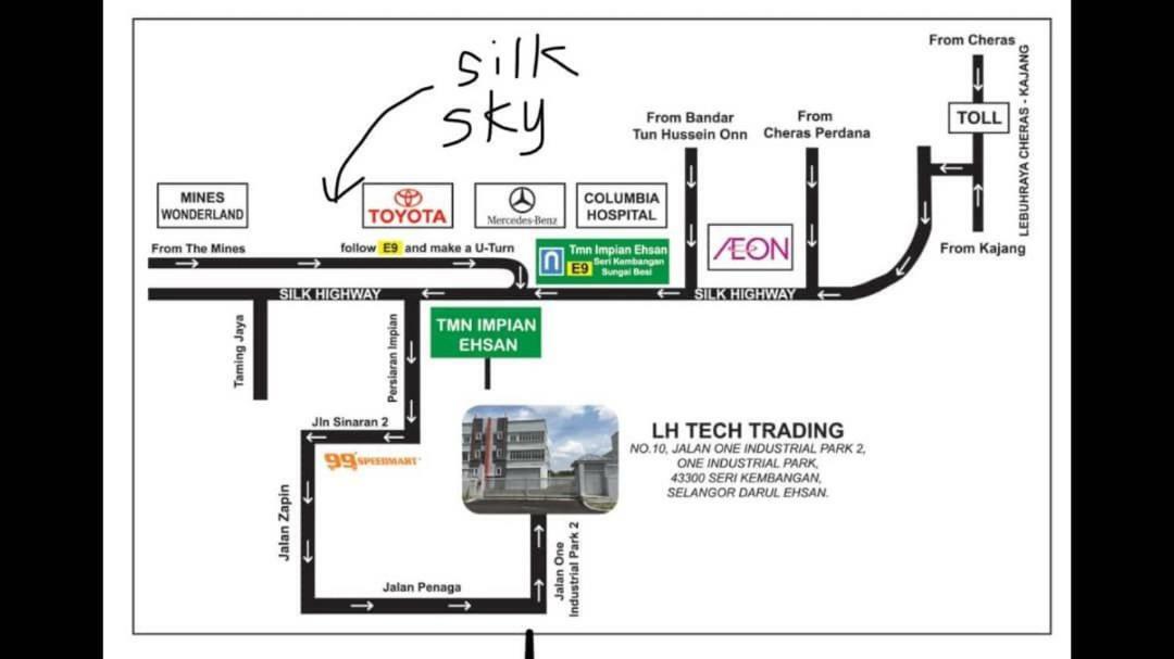 סרי קמבאנגן Silk Sky Residence מראה חיצוני תמונה
